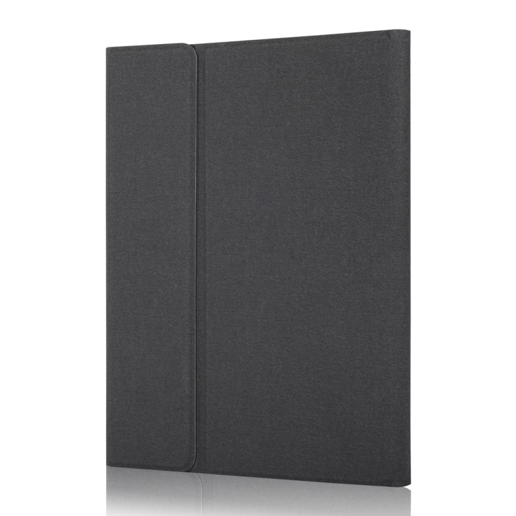 RK405 For iPad mini 5 / 4 Silk Texture Detachable Plastic Bluetooth Keyboard Leather Tablet Case with Pen Slot & Stand Function