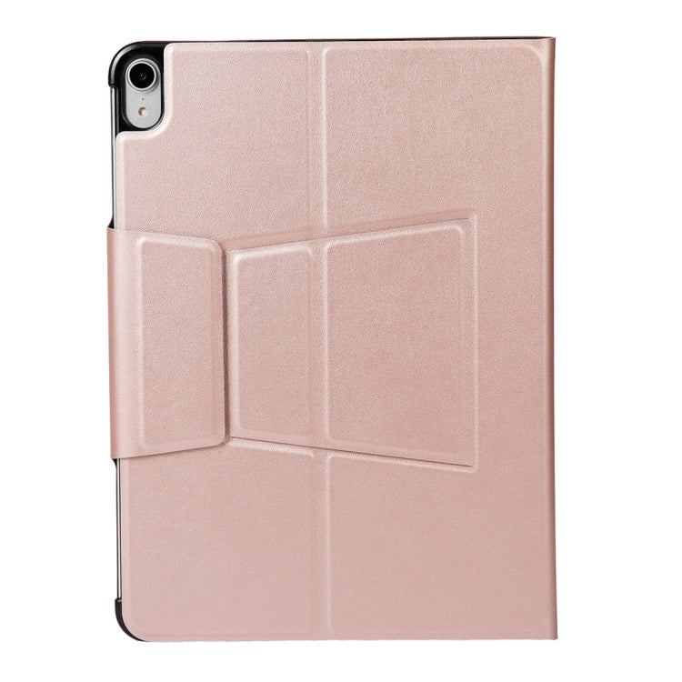 T1011 For iPad Pro 11 inch Ultra-thin One-piece Plastic Bluetooth Keyboard Leather Tablet Case with Stand Function