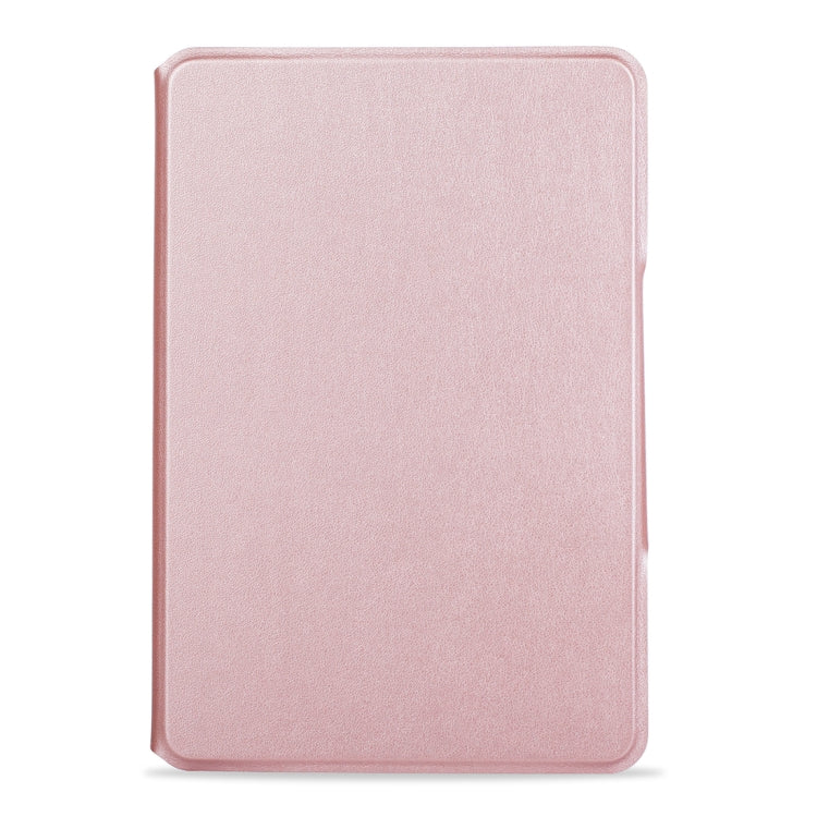 T1079 For iPad mini 3 / 2 / 1 Ultra-thin One-piece Plastic Bluetooth Keyboard Leather Tablet Case with Stand Function