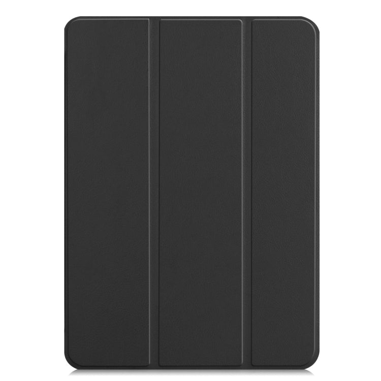 Custer Texture Horizontal Flip PU Leather Case for iPad Pro 11 inch (2018), with Three-folding Holder & Sleep / Wake-up Function