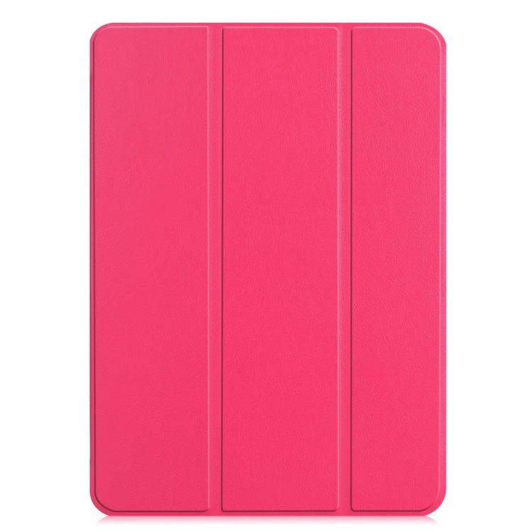 Custer Texture Horizontal Flip PU Leather Case for iPad Pro 11 inch (2018), with Three-folding Holder & Sleep / Wake-up Function