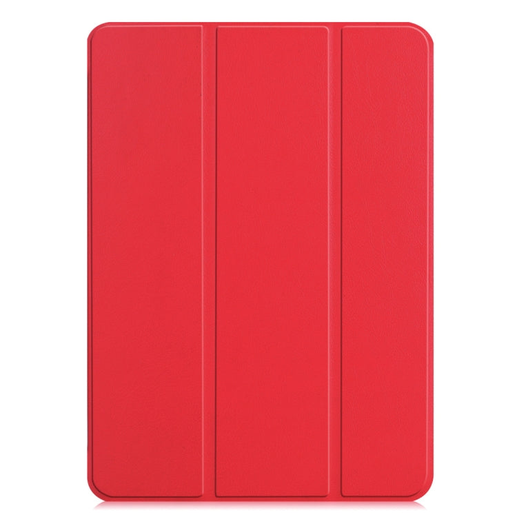 Custer Texture Horizontal Flip PU Leather Case for iPad Pro 11 inch (2018), with Three-folding Holder & Sleep / Wake-up Function
