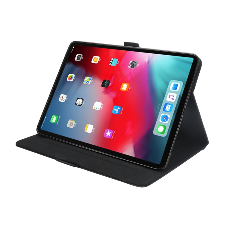 Horizontal Flip Double Holder Leather Case for iPad Pro 11 inch (2018), with Holder & Card Slots & Photo Frame