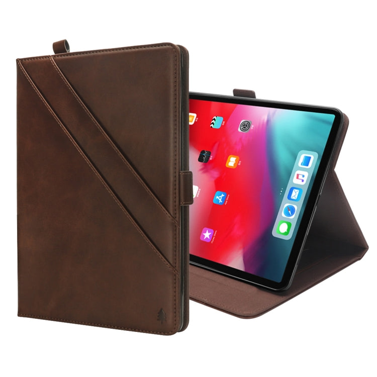 Horizontal Flip Double Holder Leather Case for iPad Pro 11 inch (2018), with Holder & Card Slots & Photo Frame