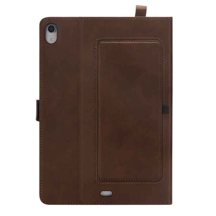 Horizontal Flip Double Holder Leather Case for iPad Pro 11 inch (2018), with Holder & Card Slots & Photo Frame