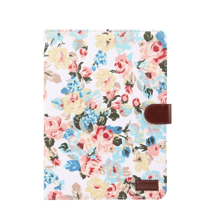 Horizontal Flip Floral Cloth Leather Case for iPad Pro 11 inch (2018), with Holder & Sleep / Wake-up Function & Wallet