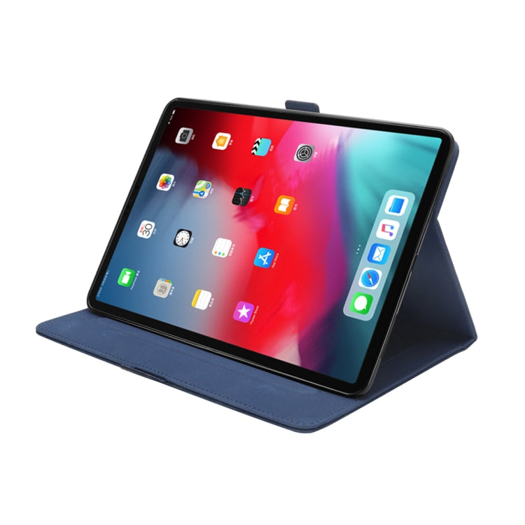 Horizontal Flip Double Holder Leather Case for iPad Pro 12.9 inch (2018), with Holder & Card Slots & Photo Frame