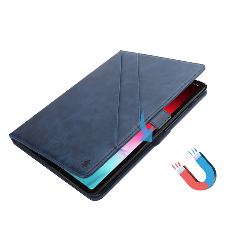 Horizontal Flip Double Holder Leather Case for iPad Pro 12.9 inch (2018), with Holder & Card Slots & Photo Frame