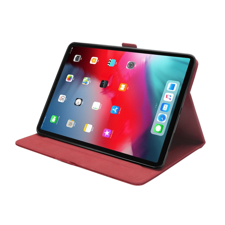Horizontal Flip Double Holder Leather Case for iPad Pro 12.9 inch (2018), with Holder & Card Slots & Photo Frame