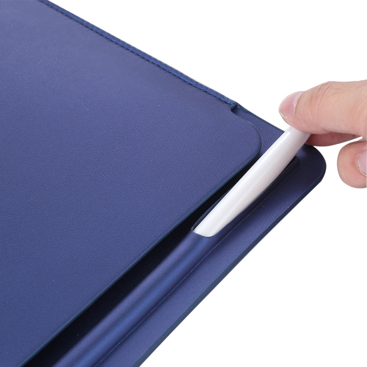 For iPad Pro 12.9 inch Portable Ultra Slim Leather Protective Case Bag with Apple Pencil Stylus Slot Holder