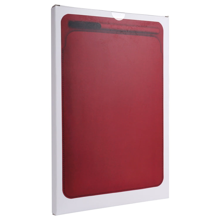 For iPad Pro 12.9 inch Portable Ultra Slim Leather Protective Case Bag with Apple Pencil Stylus Slot Holder