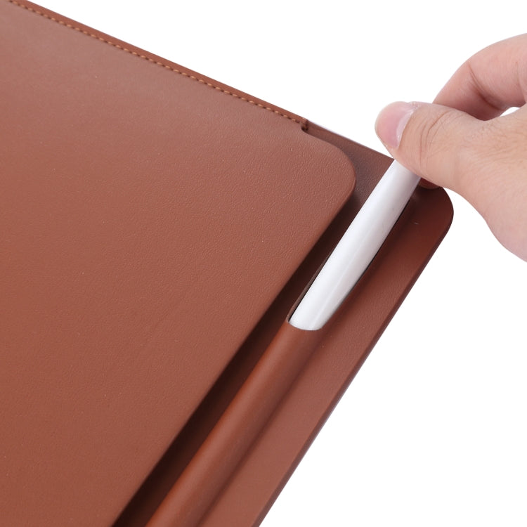 For iPad Pro 12.9 inch Portable Ultra Slim Leather Protective Case Bag with Apple Pencil Stylus Slot Holder