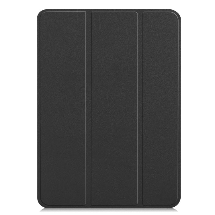 Custer Texture Horizontal Flip PU Leather Case for iPad Pro 12.9 inch (2018), with Three-folding Holder & Sleep / Wake-up Function