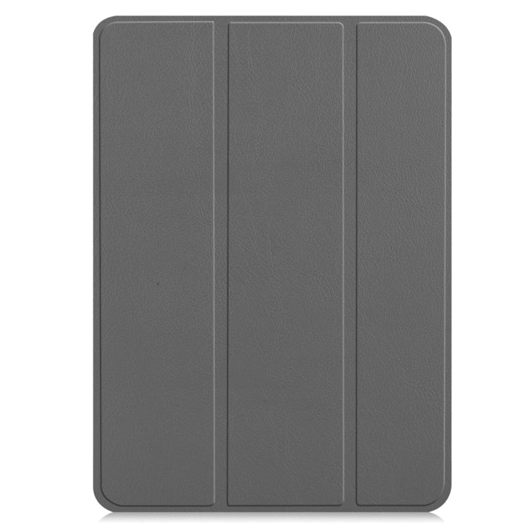 Custer Texture Horizontal Flip PU Leather Case for iPad Pro 12.9 inch (2018), with Three-folding Holder & Sleep / Wake-up Function