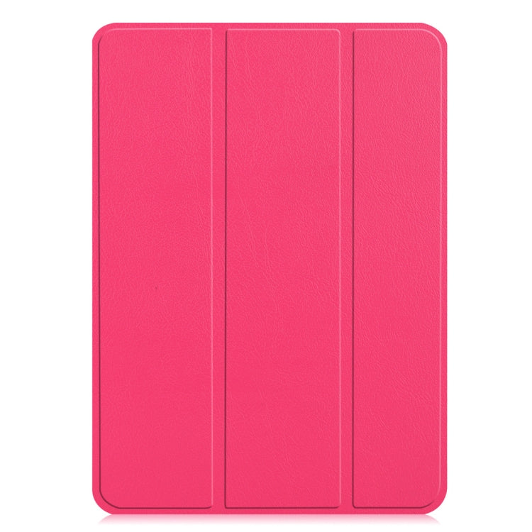 Custer Texture Horizontal Flip PU Leather Case for iPad Pro 12.9 inch (2018), with Three-folding Holder & Sleep / Wake-up Function