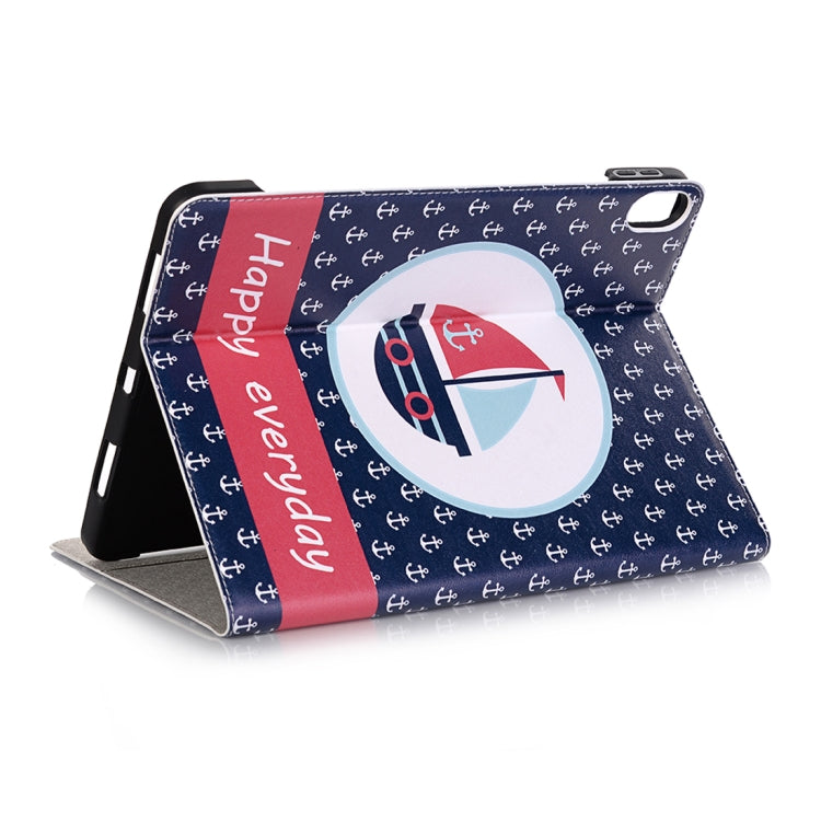 Ship Pattern Horizontal Flip Leather Case for iPad Pro 11 inch (2018),with Card Slots & Holder & Wallet & Photo Frame & Pen slot