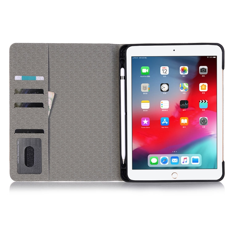 Ship Pattern Horizontal Flip Leather Case for iPad Pro 11 inch (2018),with Card Slots & Holder & Wallet & Photo Frame & Pen slot