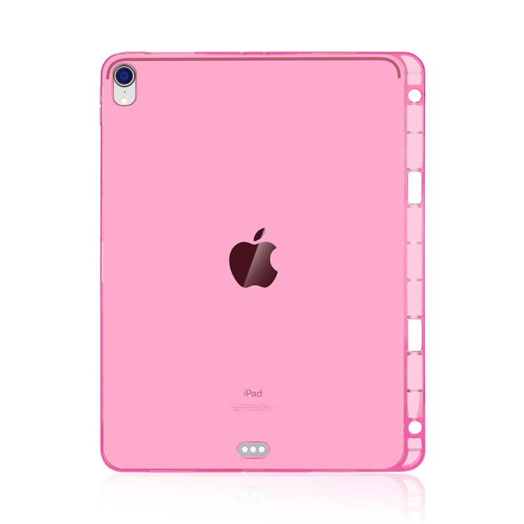 Highly Transparent TPU Soft Protective Case for iPad Pro 12.9 inch (2018), with Pen Slot