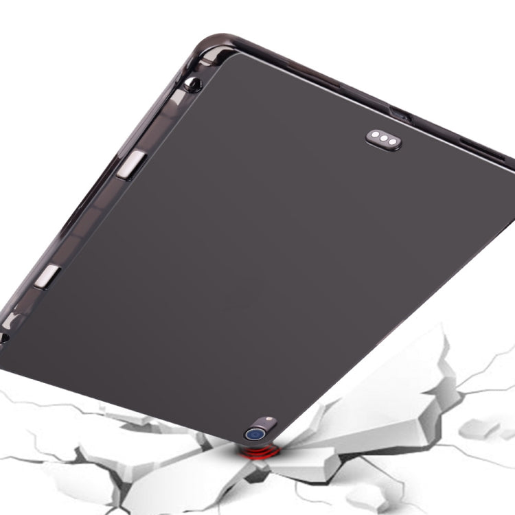 Highly Transparent TPU Soft Protective Case for iPad Pro 12.9 inch (2018), with Pen Slot
