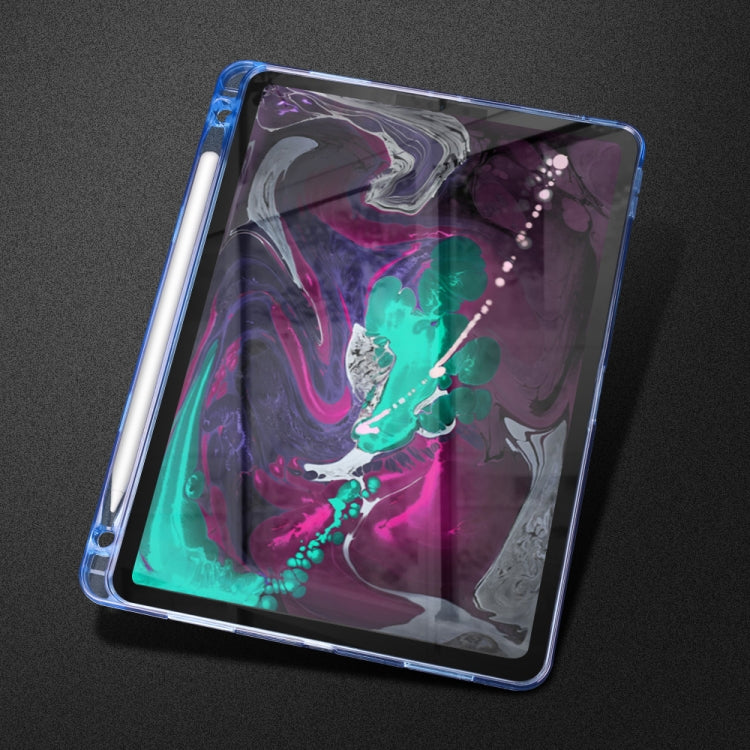Highly Transparent TPU Soft Protective Case for iPad Pro 12.9 inch (2018), with Pen Slot