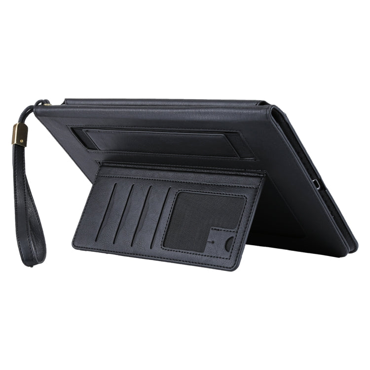 Universal Cowhide Texture Horizontal Flip Leather Case with Wallet & Card Slot & Holder & Lanyard & Sleep / Wake-up, For iPad 9.7 (2018) / iPad 9.7 inch (2017), iPad Air 2, iPad Air