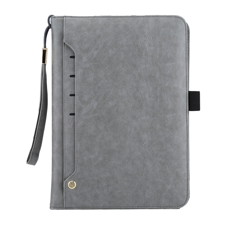 Universal Cowhide Texture Horizontal Flip Leather Case with Wallet & Card Slot & Holder & Lanyard & Sleep / Wake-up, For iPad 9.7 (2018) / iPad 9.7 inch (2017), iPad Air 2, iPad Air