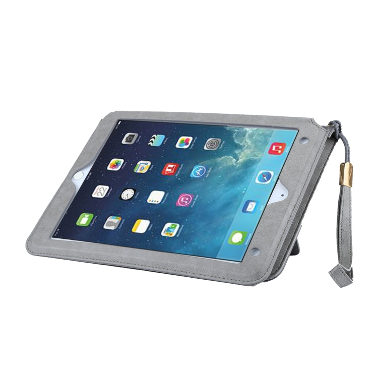Universal Cowhide Texture Horizontal Flip Leather Case with Wallet & Card Slot & Holder & Lanyard & Sleep / Wake-up, For iPad 9.7 (2018) / iPad 9.7 inch (2017), iPad Air 2, iPad Air