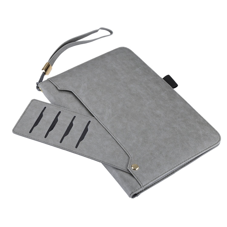 Universal Cowhide Texture Horizontal Flip Leather Case with Wallet & Card Slot & Holder & Lanyard & Sleep / Wake-up, For iPad 9.7 (2018) / iPad 9.7 inch (2017), iPad Air 2, iPad Air
