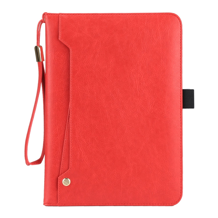 Universal Cowhide Texture Horizontal Flip Leather Case with Wallet & Card Slot & Holder & Lanyard & Sleep / Wake-up, For iPad 9.7 (2018) / iPad 9.7 inch (2017), iPad Air 2, iPad Air