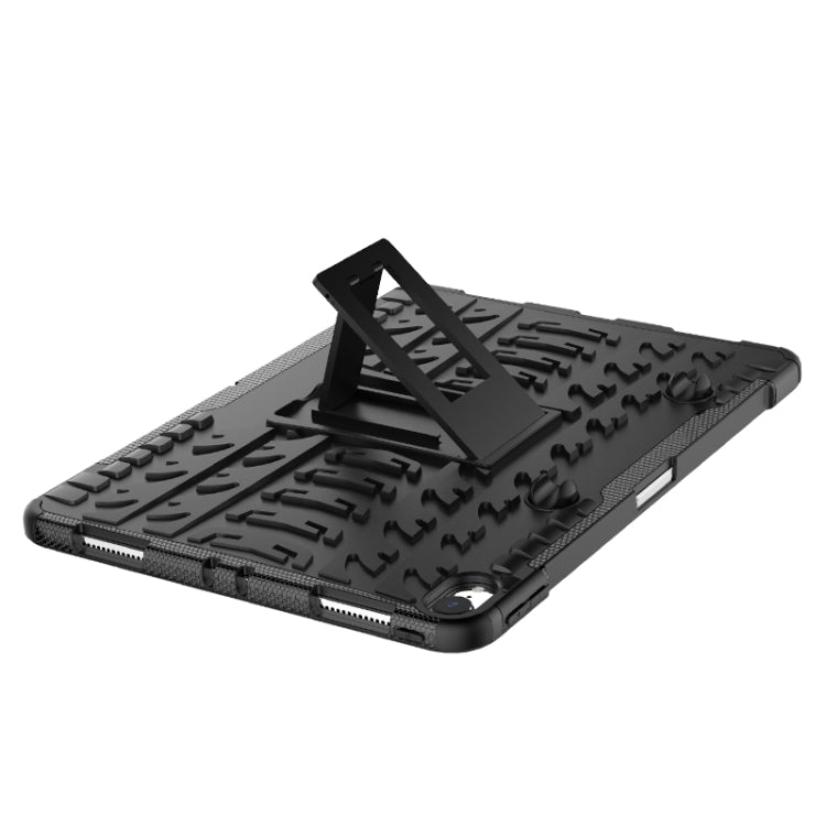 Tire Texture TPU+PC Shockproof Case for iPad Pro 11 inch (2018), with Holder & Pen Slot