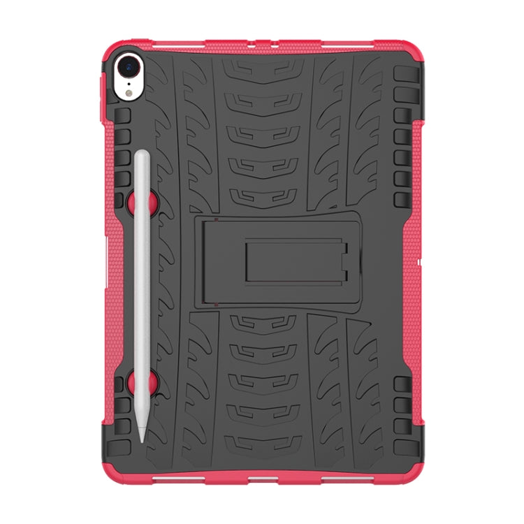 Tire Texture TPU+PC Shockproof Case for iPad Pro 11 inch (2018), with Holder & Pen Slot