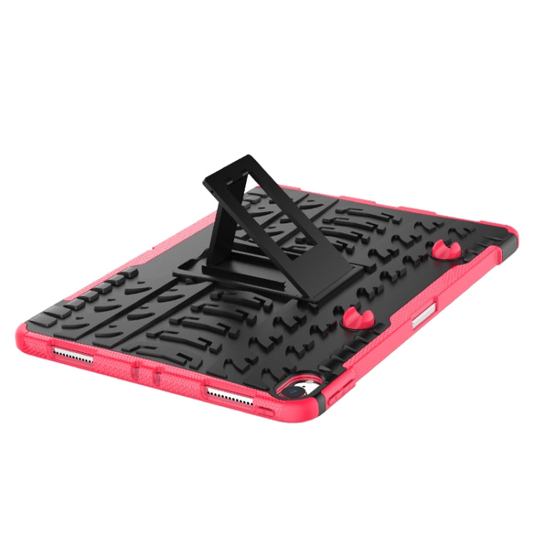 Tire Texture TPU+PC Shockproof Case for iPad Pro 11 inch (2018), with Holder & Pen Slot