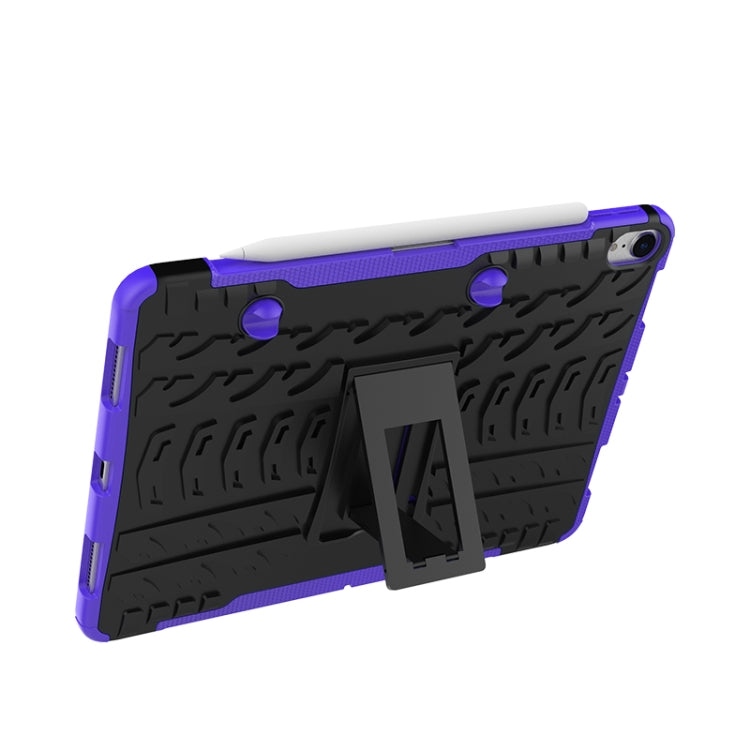 Tire Texture TPU+PC Shockproof Case for iPad Pro 11 inch (2018), with Holder & Pen Slot