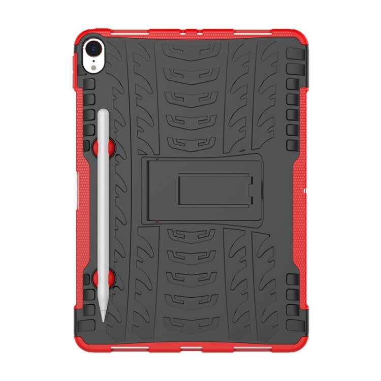 Tire Texture TPU+PC Shockproof Case for iPad Pro 11 inch (2018), with Holder & Pen Slot