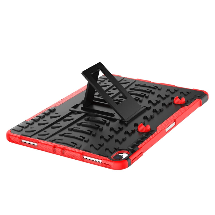 Tire Texture TPU+PC Shockproof Case for iPad Pro 11 inch (2018), with Holder & Pen Slot
