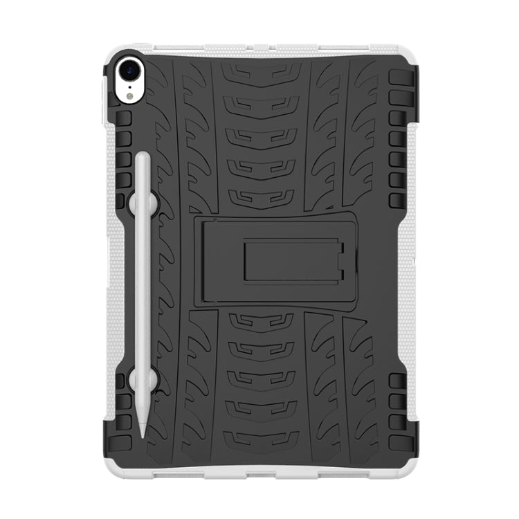 Tire Texture TPU+PC Shockproof Case for iPad Pro 11 inch (2018), with Holder & Pen Slot