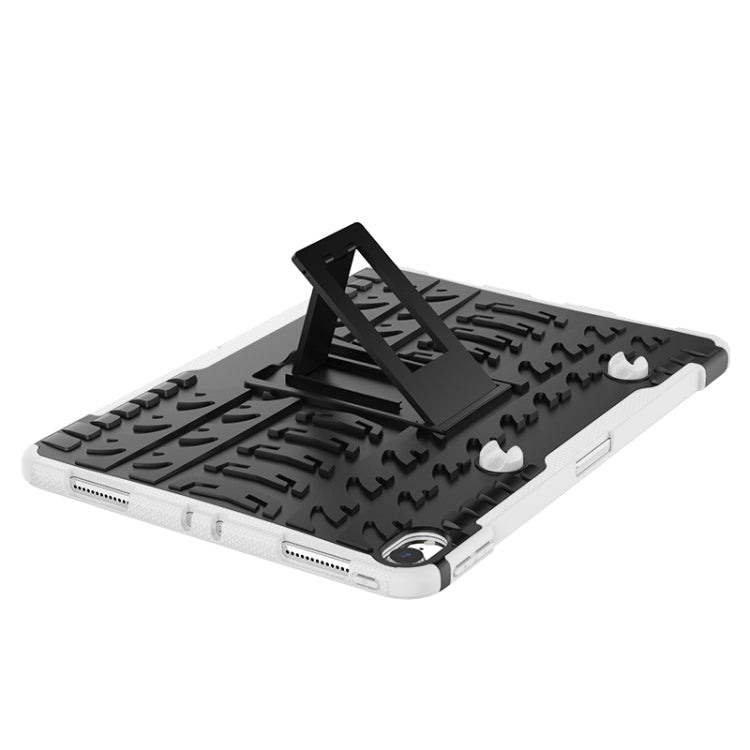 Tire Texture TPU+PC Shockproof Case for iPad Pro 11 inch (2018), with Holder & Pen Slot