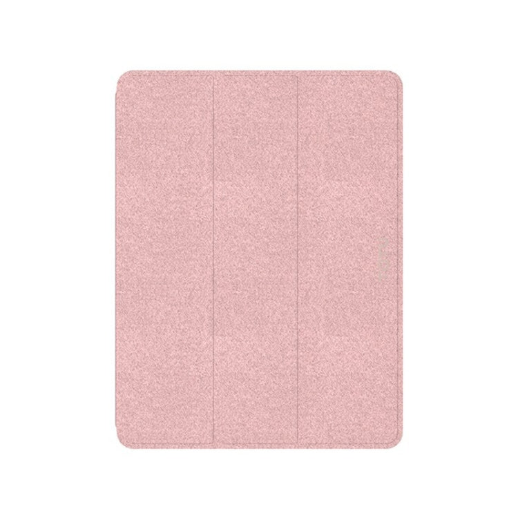 For iPad 10.2 TOTUDESIGN Curtain Series Horizontal Flip PU Leather Case with Three-folding Holder & Pen Slot