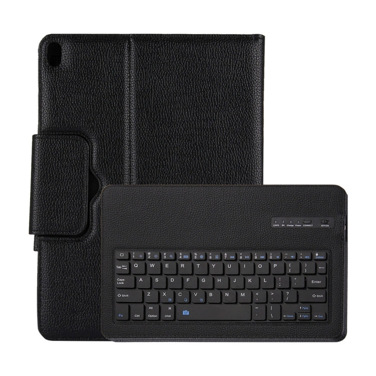 Detachable Bluetooth Keyboard + Litchi Texture Horizontal Flip Leather Tablet Case with Holder for iPad Pro 12.9 inch (2018)