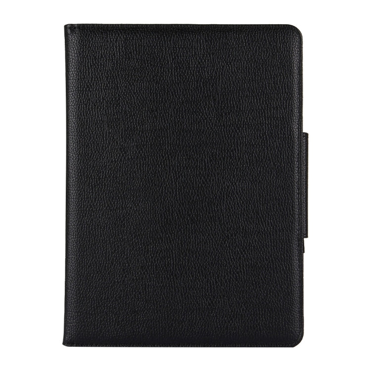 Detachable Bluetooth Keyboard + Litchi Texture Horizontal Flip Leather Tablet Case with Holder for iPad Pro 12.9 inch (2018)