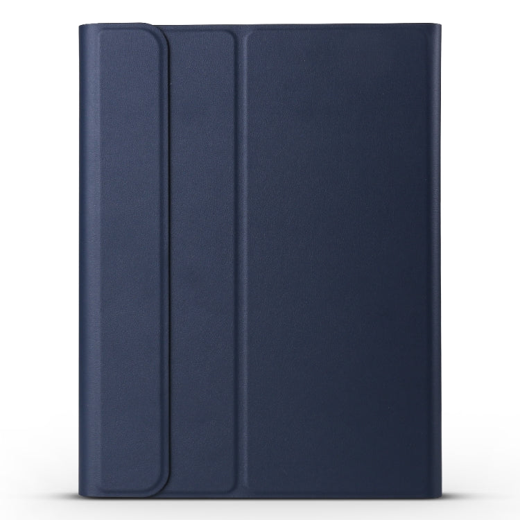 Detachable Bluetooth Keyboard + Brushed Texture Horizontal Flip Leather Tablet Case with Holder for iPad Pro 11 inch (2018)