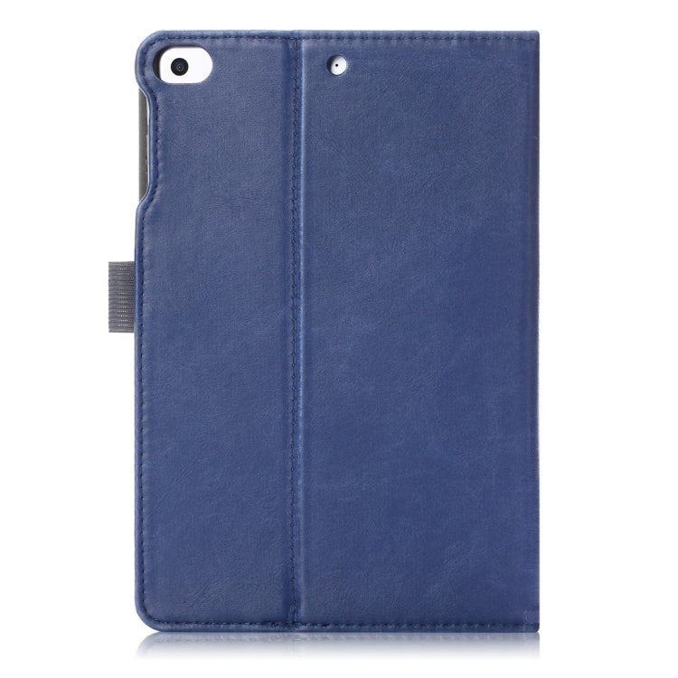 Cowhide Texture Horizontal Flip Leather Case for iPad Mini 2019 / Mini 4, with Holder & Sleep / Wake-up Function