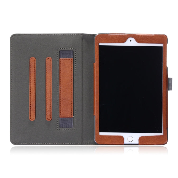 Cowhide Texture Horizontal Flip Leather Case for iPad Mini 2019 / Mini 4, with Holder & Sleep / Wake-up Function