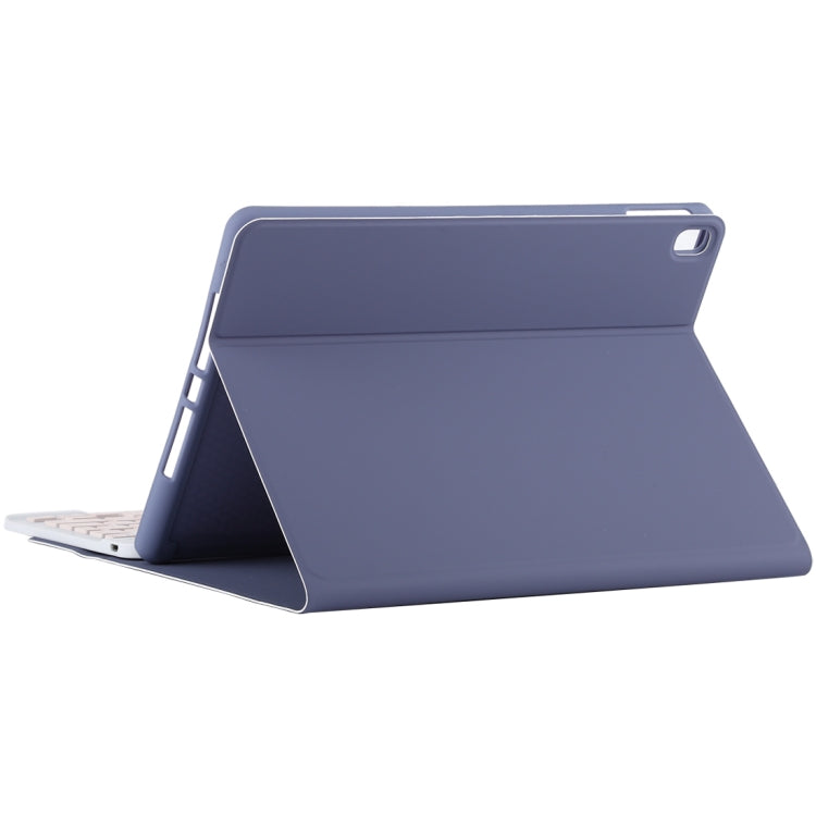 TG11B Detachable Bluetooth Pink Keyboard + Microfiber Leather Tablet Case for iPad Pro 11 inch (2020), with Pen Slot & Holder