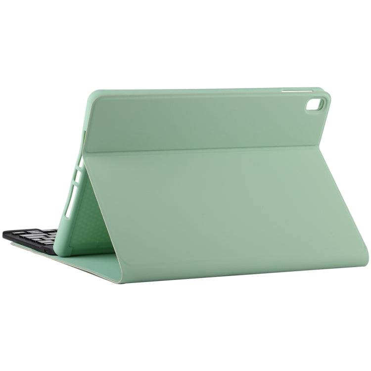 TG11B Detachable Bluetooth Black Keyboard + Microfiber Leather Tablet Case for iPad Pro 11 inch (2020), with Pen Slot & Holder