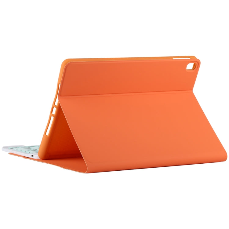 TG11B Detachable Bluetooth Green Keyboard + Microfiber Leather Tablet Case for iPad Pro 11 inch (2020), with Pen Slot & Holder