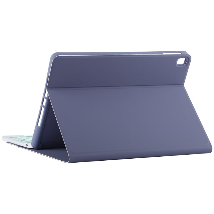 TG11B Detachable Bluetooth Green Keyboard + Microfiber Leather Tablet Case for iPad Pro 11 inch (2020), with Pen Slot & Holder