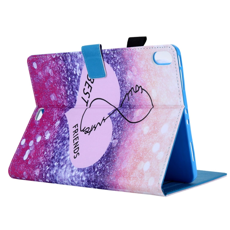 Gradient Pattern Horizontal Flip Leather Case for iPad Pro 11 inch (2018), with Holder & Card Slot & Sleep / Wake-up Function
