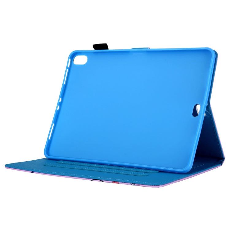 Gradient Pattern Horizontal Flip Leather Case for iPad Pro 11 inch (2018), with Holder & Card Slot & Sleep / Wake-up Function