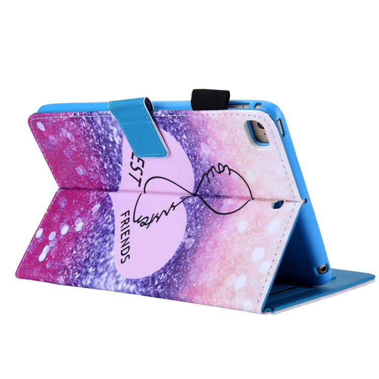 Gradient Pattern Horizontal Flip Leather Case for iPad mini 2019 & 4 & 3 & 2 & 1, with Holder & Card Slot & Sleep / Wake-up Function